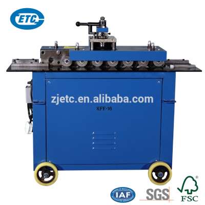 Cheapest 3 kw Air Duct Lockformer Machine Multi-Function Ventilation Equipment Rectangular Tube Pittsburgh Lock Forming Machine