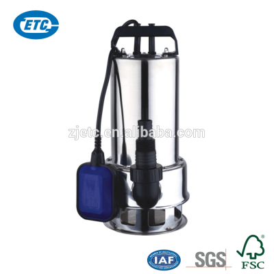 0.3hp Sewage water pump with flow switch