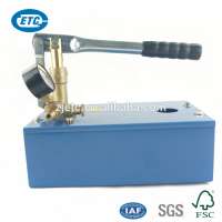 Hot Sell 0-160Bar Manual Water Pressure Test Pump With 5L Water Tank